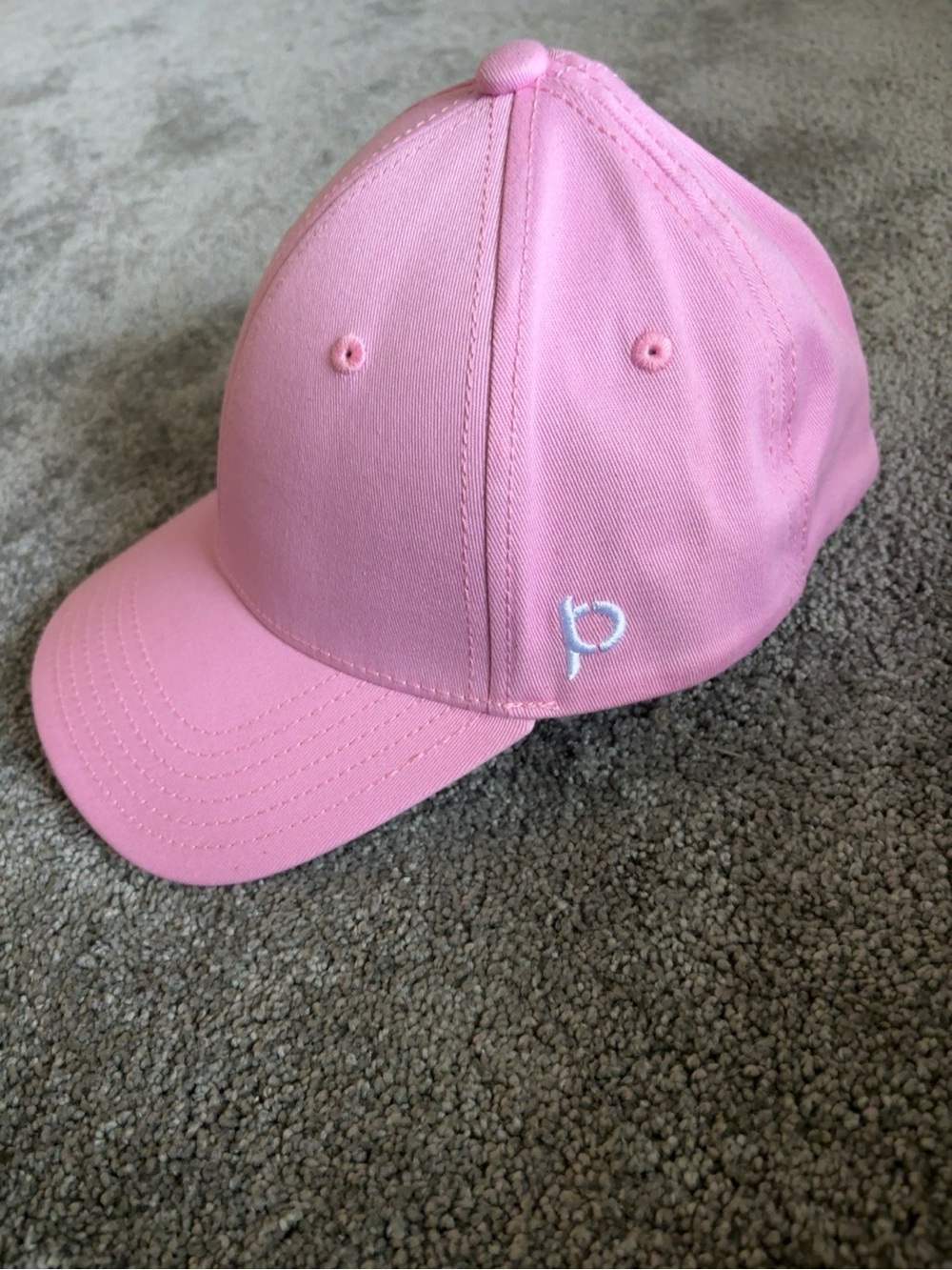 Ponyback Pink Performance Baseball Cap Hat One Size Adjustable NWT